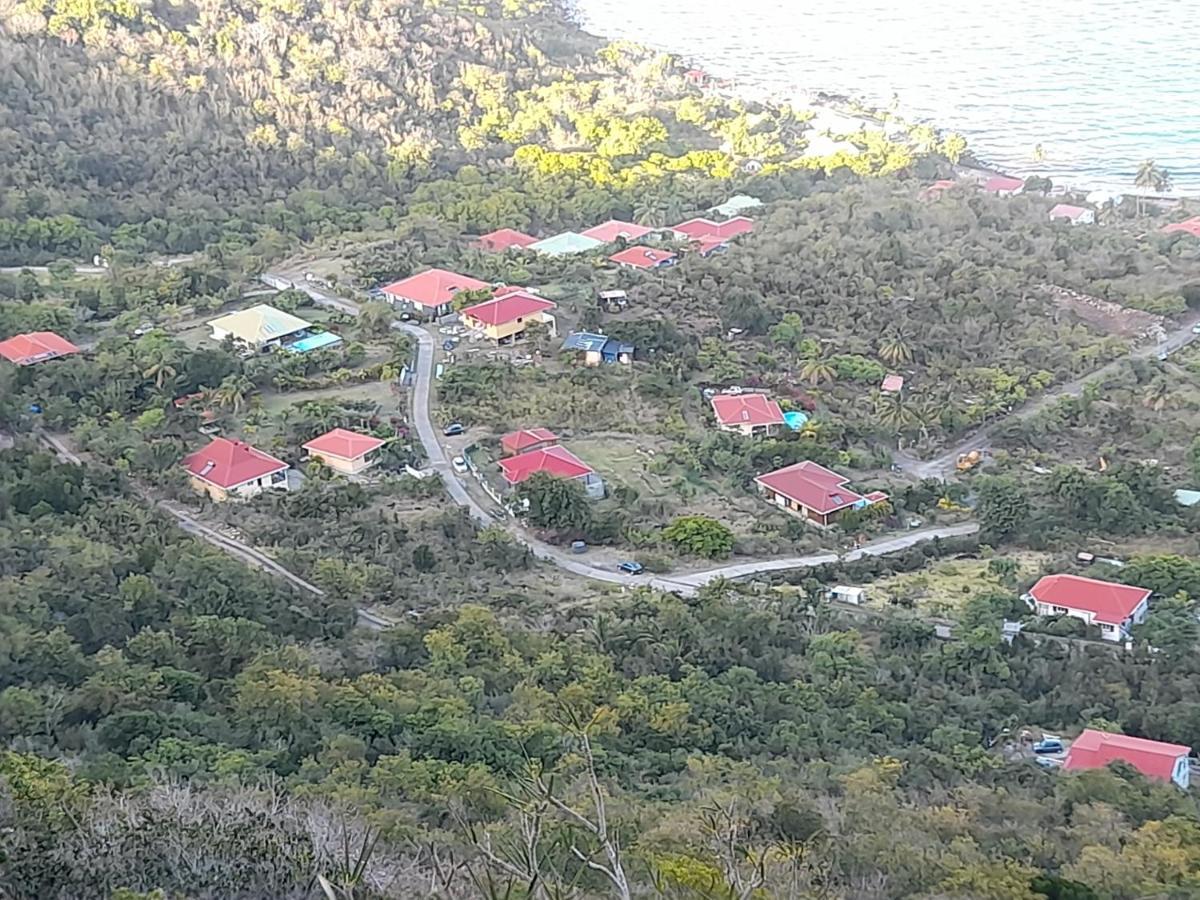 Terre-de-Bas Ti Kaz Anoli Vue Epoustouflante Sur La Baie 빌라 외부 사진