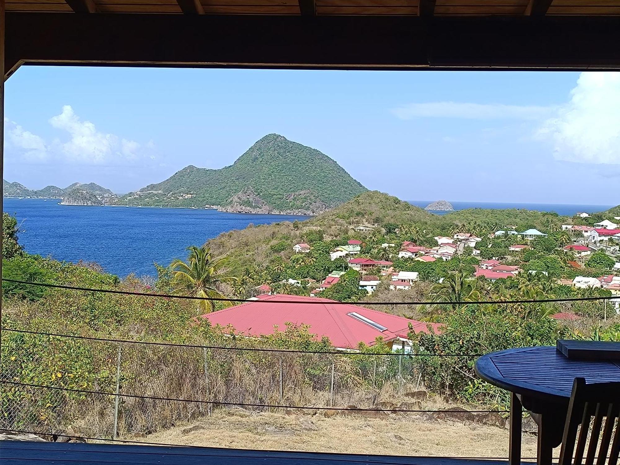 Terre-de-Bas Ti Kaz Anoli Vue Epoustouflante Sur La Baie 빌라 외부 사진