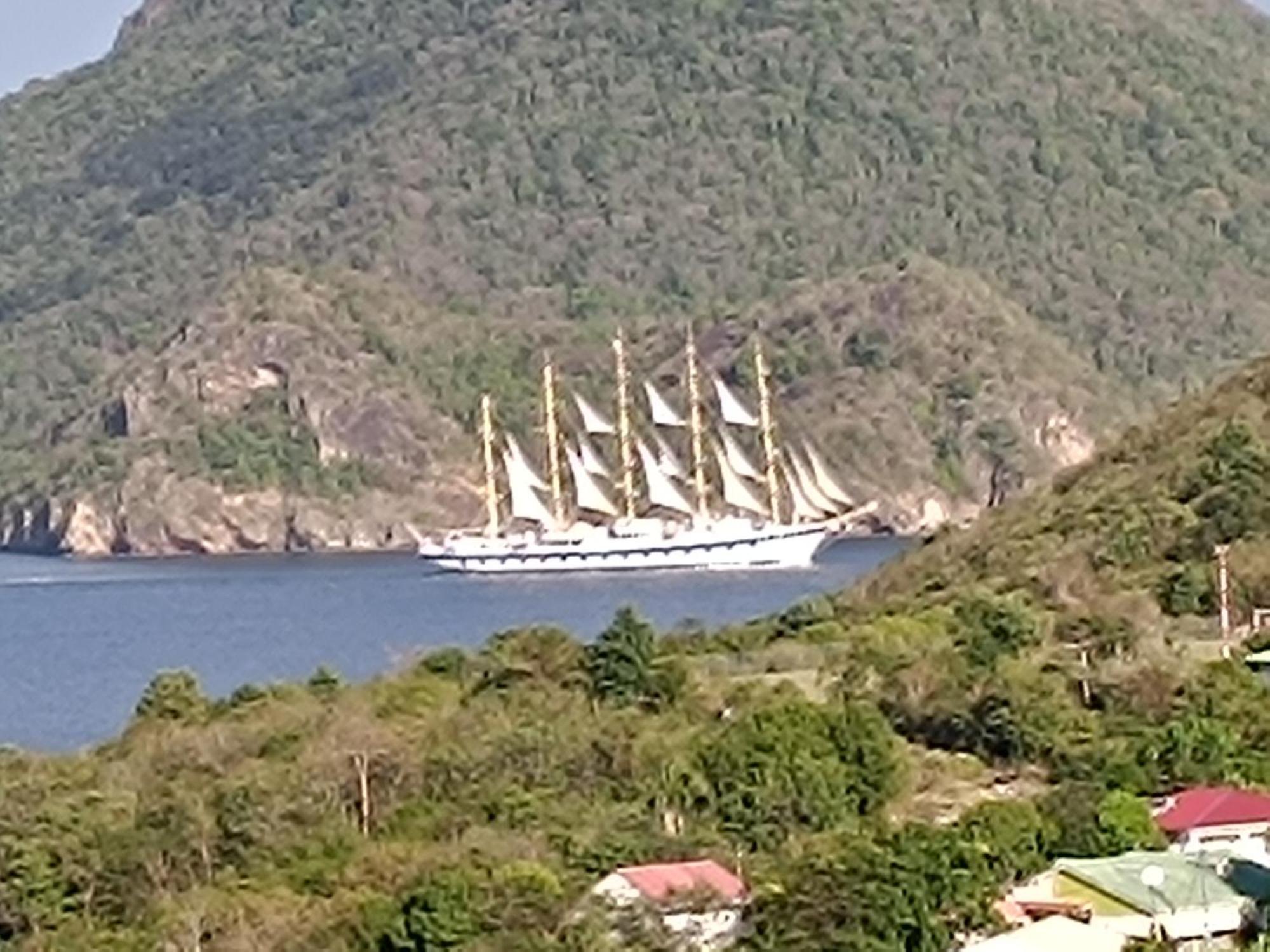 Terre-de-Bas Ti Kaz Anoli Vue Epoustouflante Sur La Baie 빌라 외부 사진